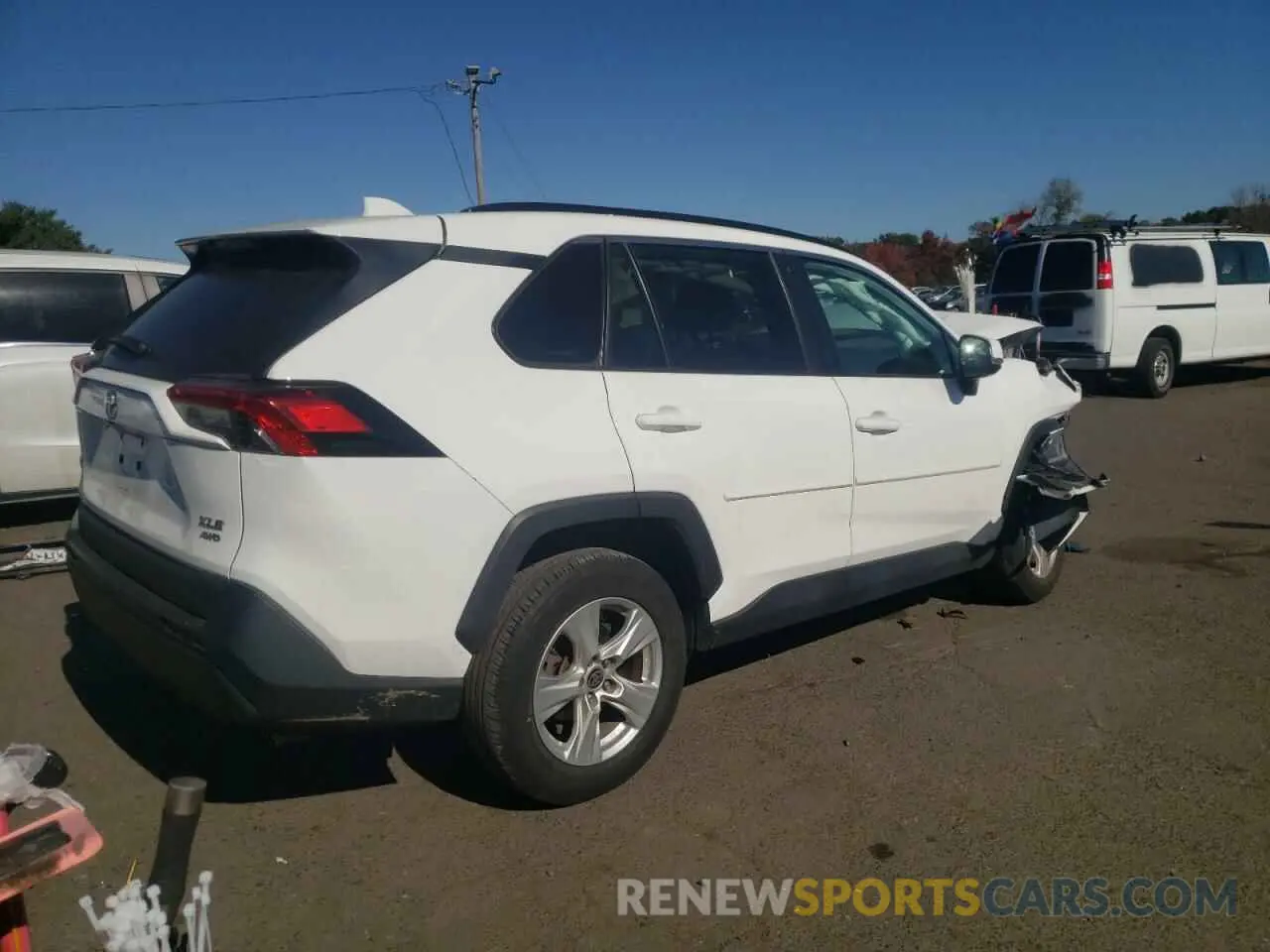 3 Photograph of a damaged car 2T3P1RFV0MC254538 TOYOTA RAV4 2021
