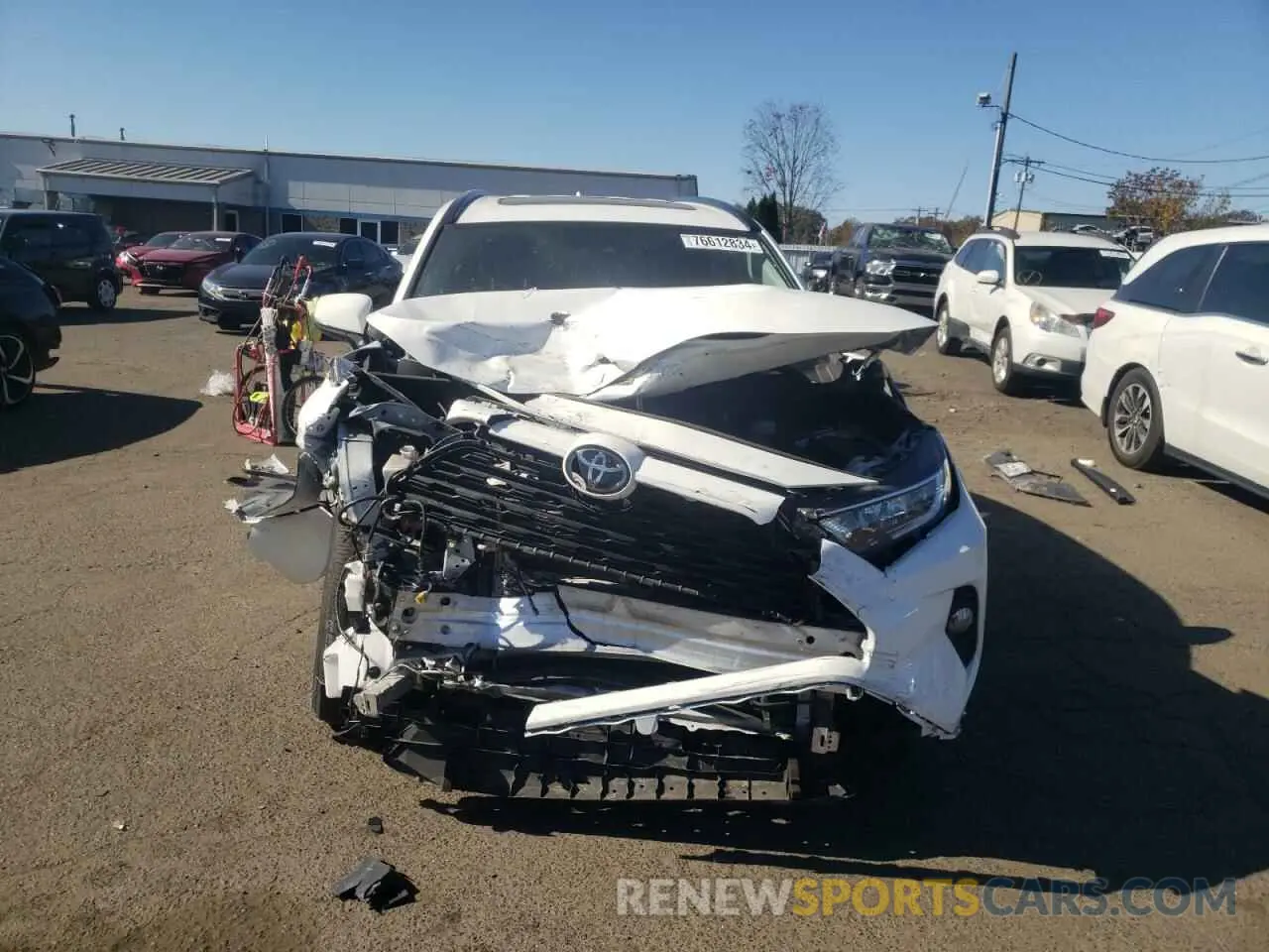 5 Photograph of a damaged car 2T3P1RFV0MC254538 TOYOTA RAV4 2021