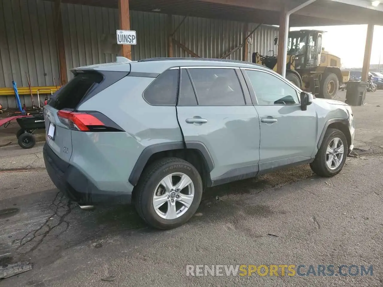3 Photograph of a damaged car 2T3P1RFV0MW155197 TOYOTA RAV4 2021