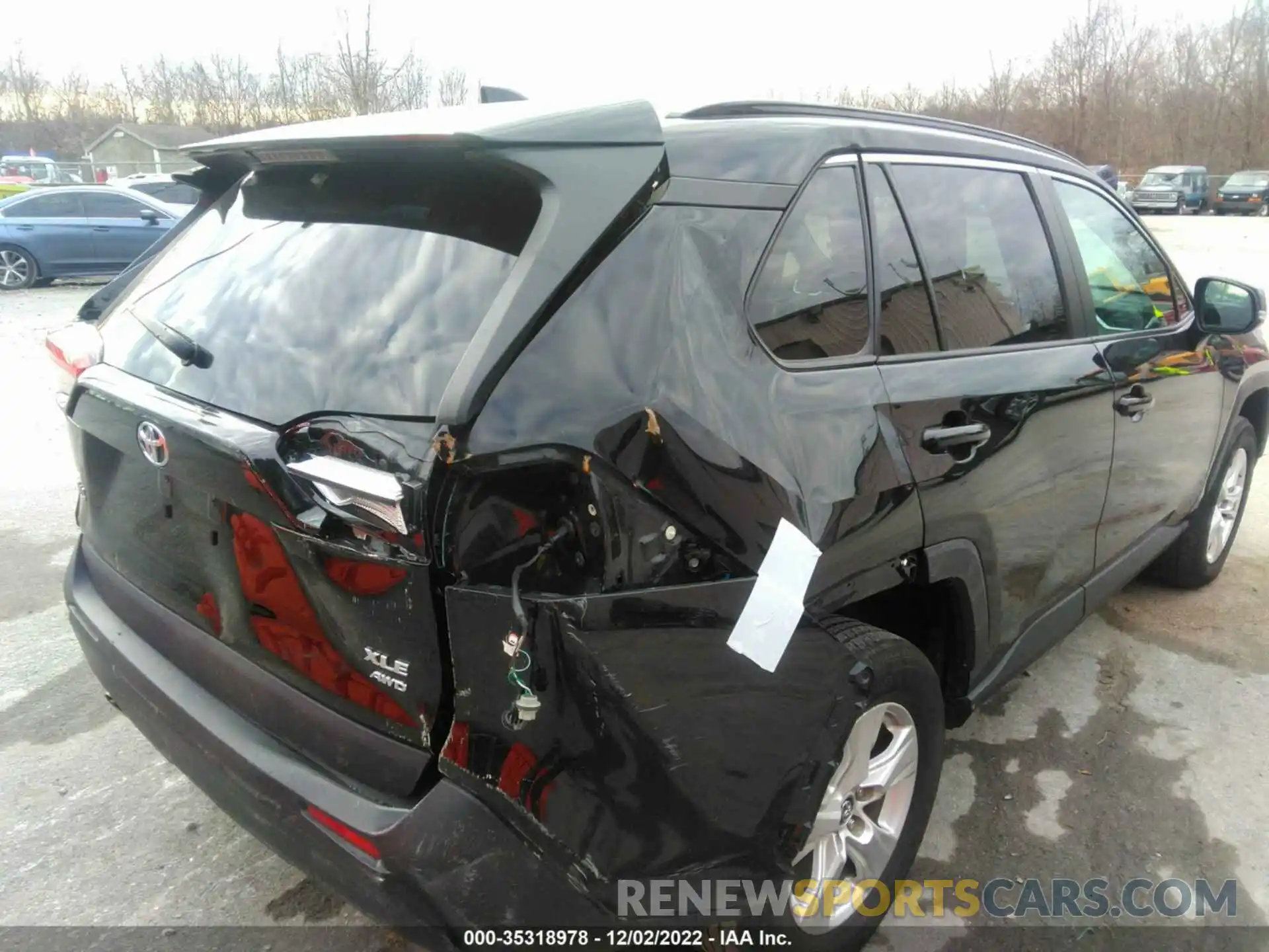 6 Photograph of a damaged car 2T3P1RFV0MW157354 TOYOTA RAV4 2021