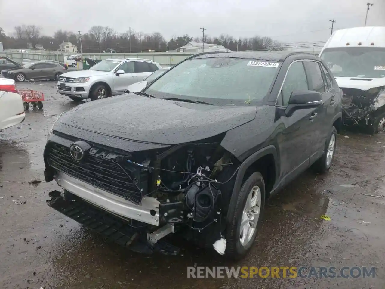 2 Photograph of a damaged car 2T3P1RFV0MW165504 TOYOTA RAV4 2021