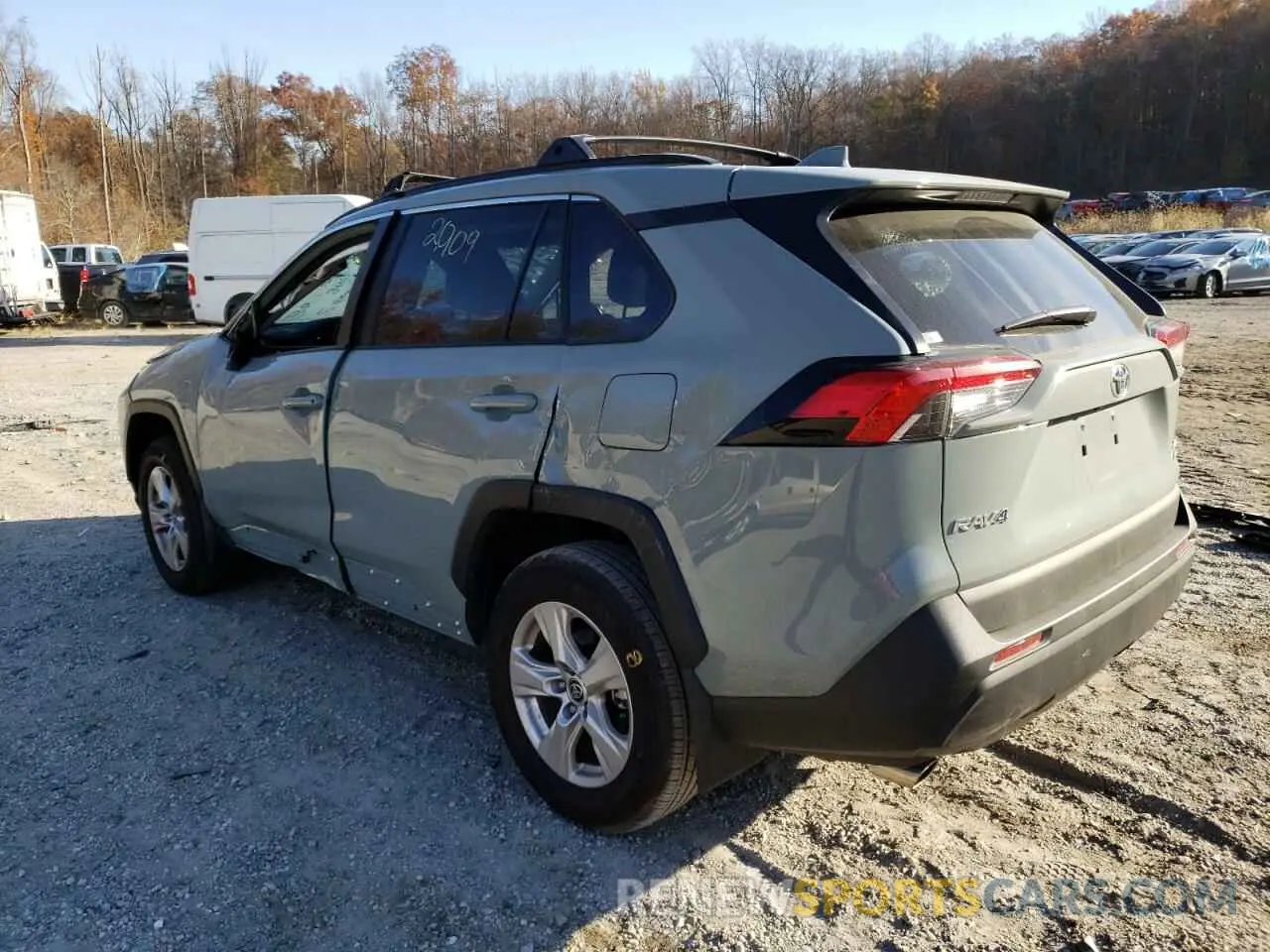 3 Photograph of a damaged car 2T3P1RFV0MW187647 TOYOTA RAV4 2021
