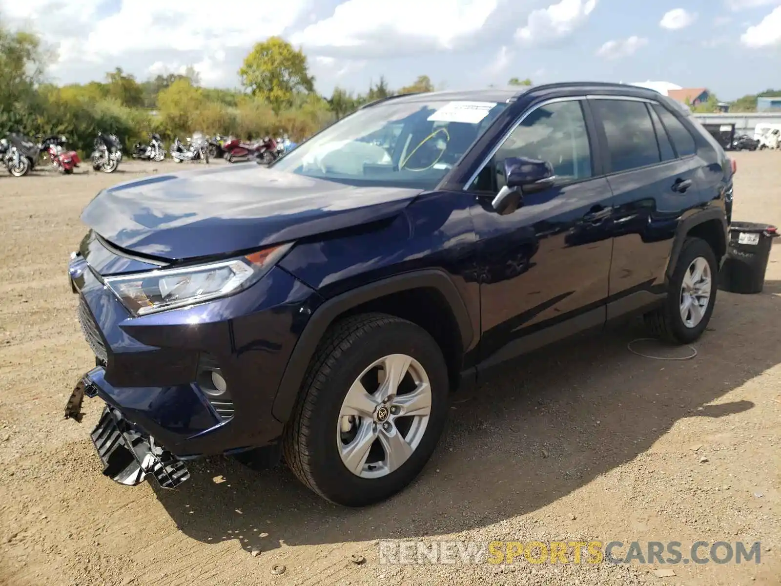 2 Photograph of a damaged car 2T3P1RFV0MW213051 TOYOTA RAV4 2021