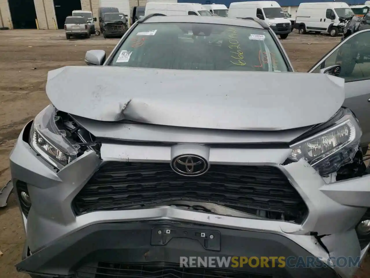 7 Photograph of a damaged car 2T3P1RFV0MW214104 TOYOTA RAV4 2021