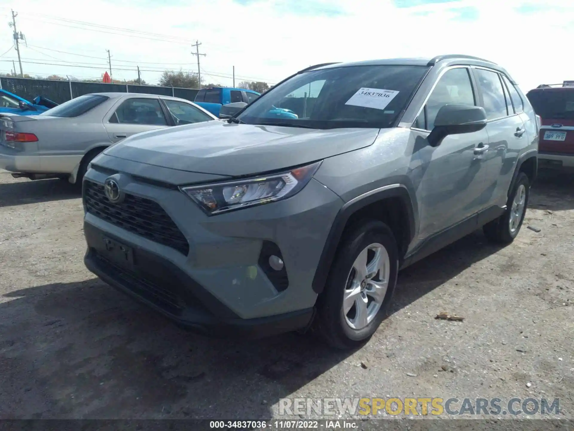 2 Photograph of a damaged car 2T3P1RFV0MW214507 TOYOTA RAV4 2021