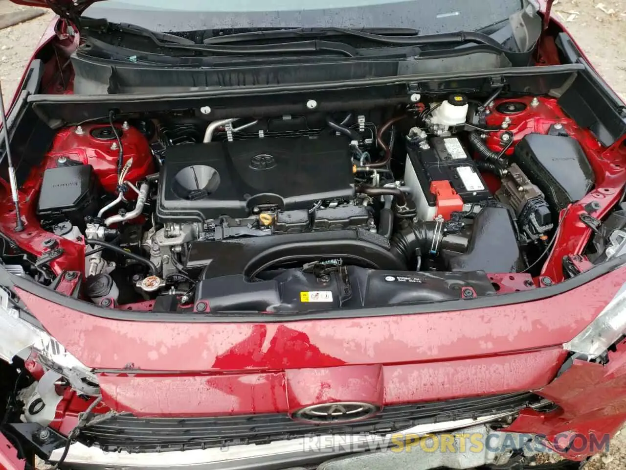 12 Photograph of a damaged car 2T3P1RFV0MW242744 TOYOTA RAV4 2021