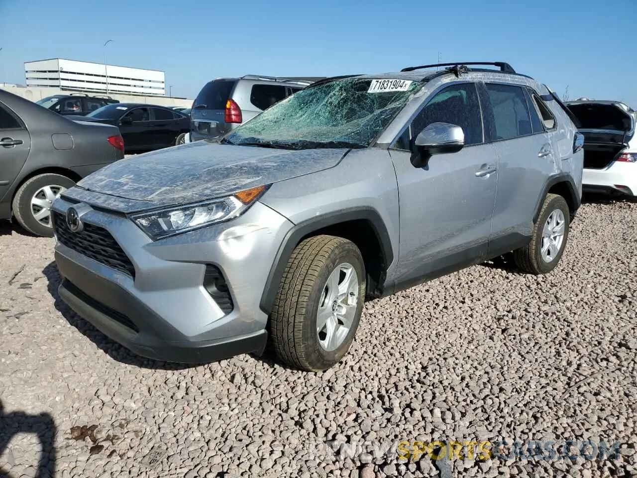 1 Photograph of a damaged car 2T3P1RFV1MC177808 TOYOTA RAV4 2021