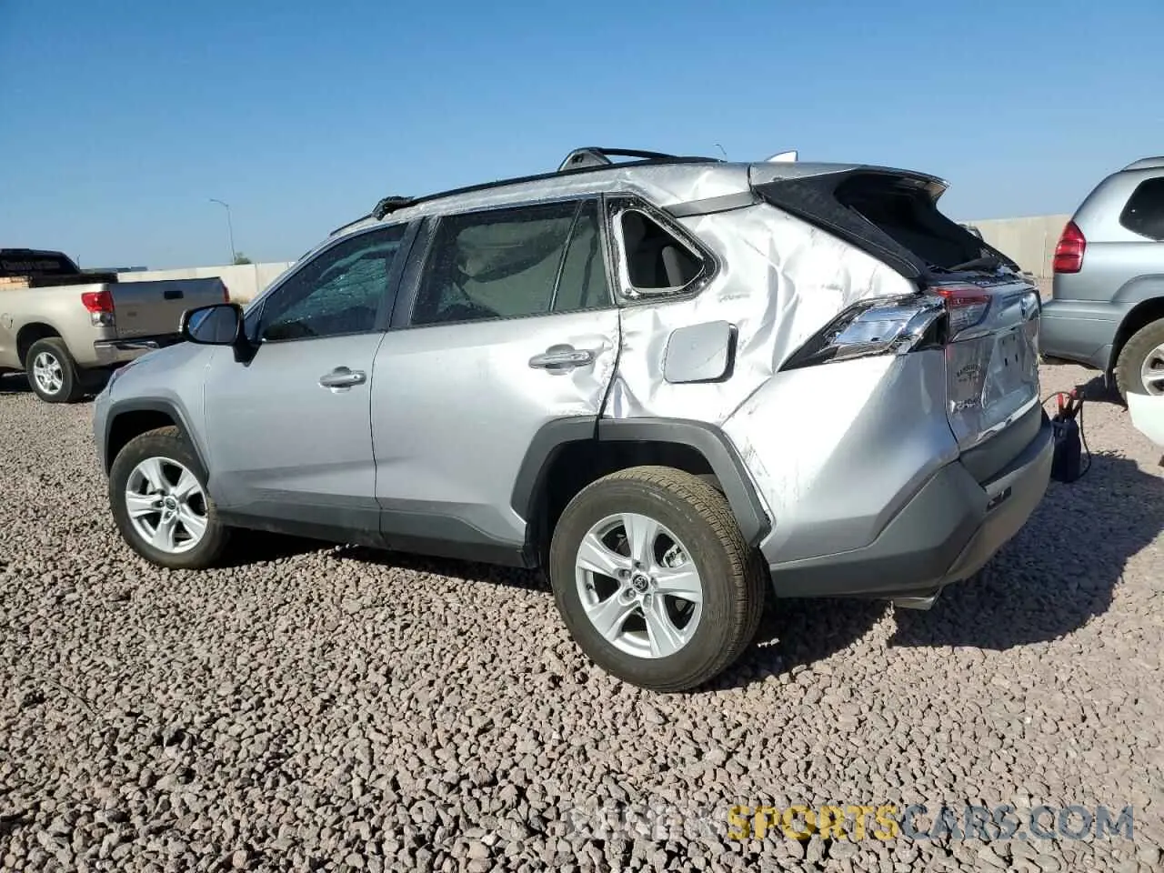 2 Photograph of a damaged car 2T3P1RFV1MC177808 TOYOTA RAV4 2021