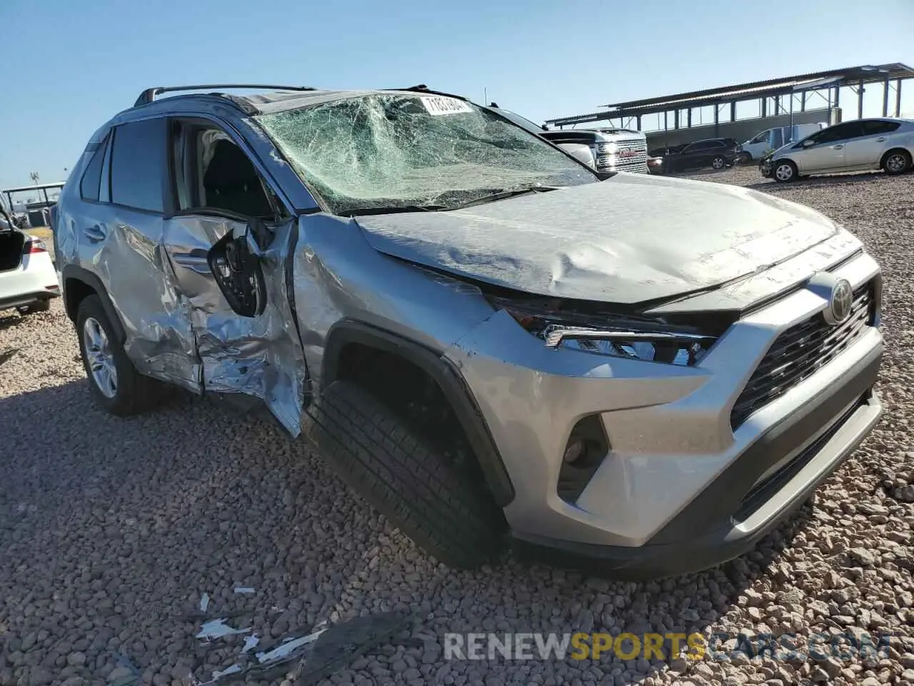 4 Photograph of a damaged car 2T3P1RFV1MC177808 TOYOTA RAV4 2021
