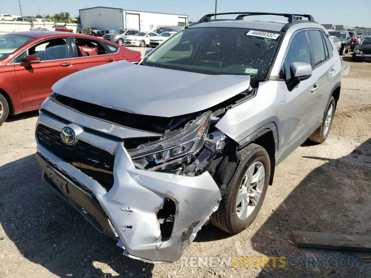 2 Photograph of a damaged car 2T3P1RFV1MC181521 TOYOTA RAV4 2021