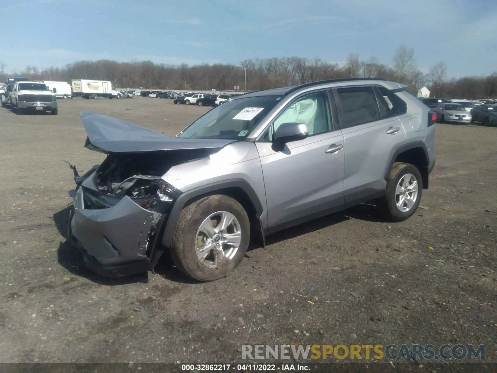 2 Photograph of a damaged car 2T3P1RFV1MC185777 TOYOTA RAV4 2021