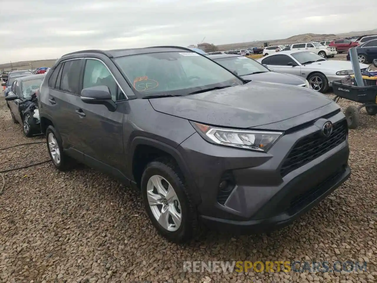 1 Photograph of a damaged car 2T3P1RFV1MC215828 TOYOTA RAV4 2021