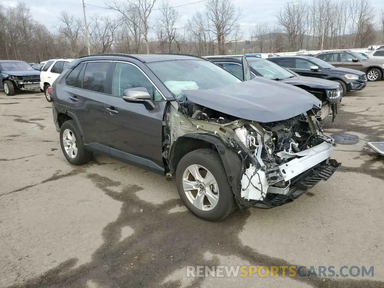 4 Photograph of a damaged car 2T3P1RFV1MC219541 TOYOTA RAV4 2021