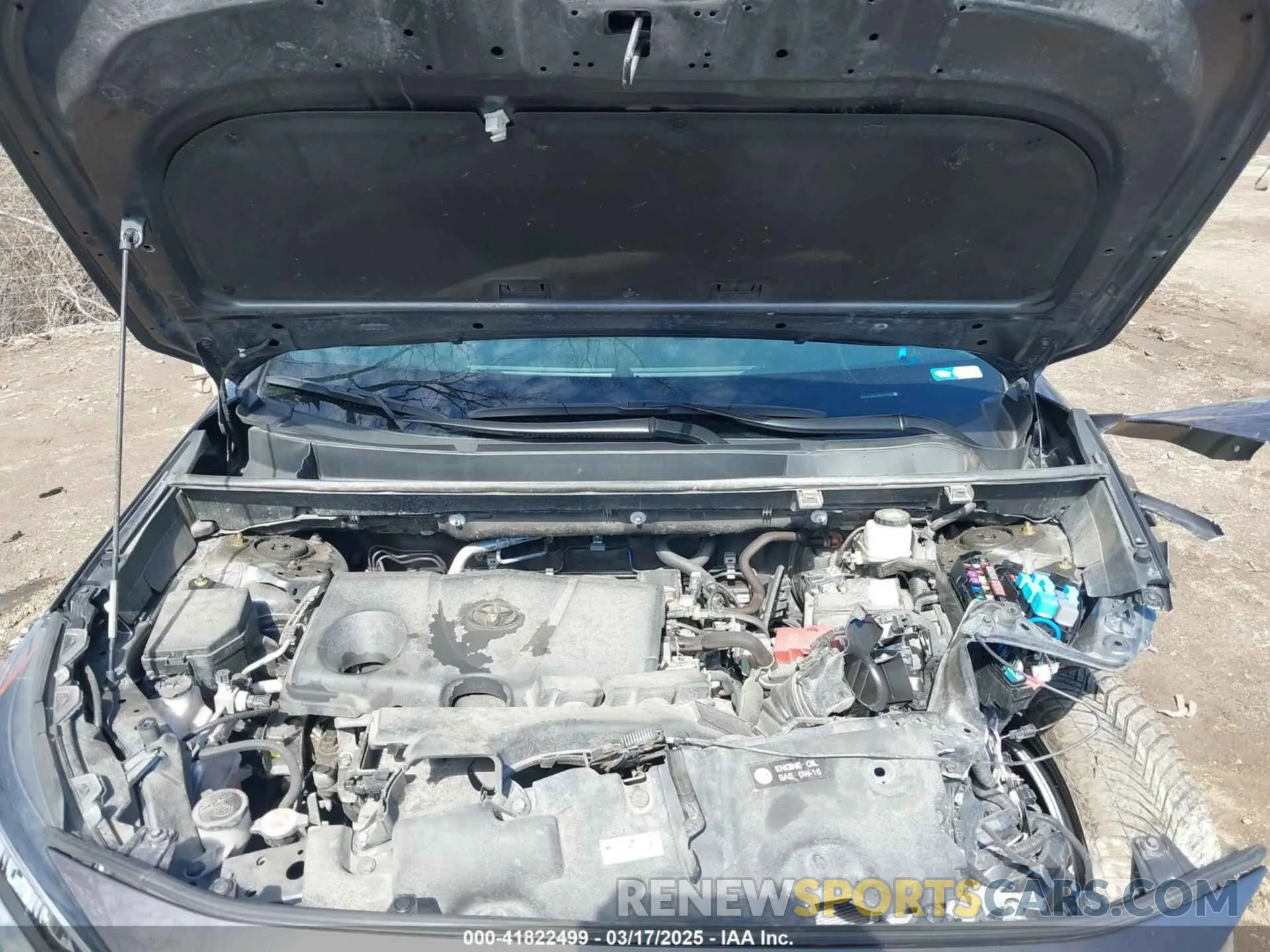 10 Photograph of a damaged car 2T3P1RFV1MC227980 TOYOTA RAV4 2021