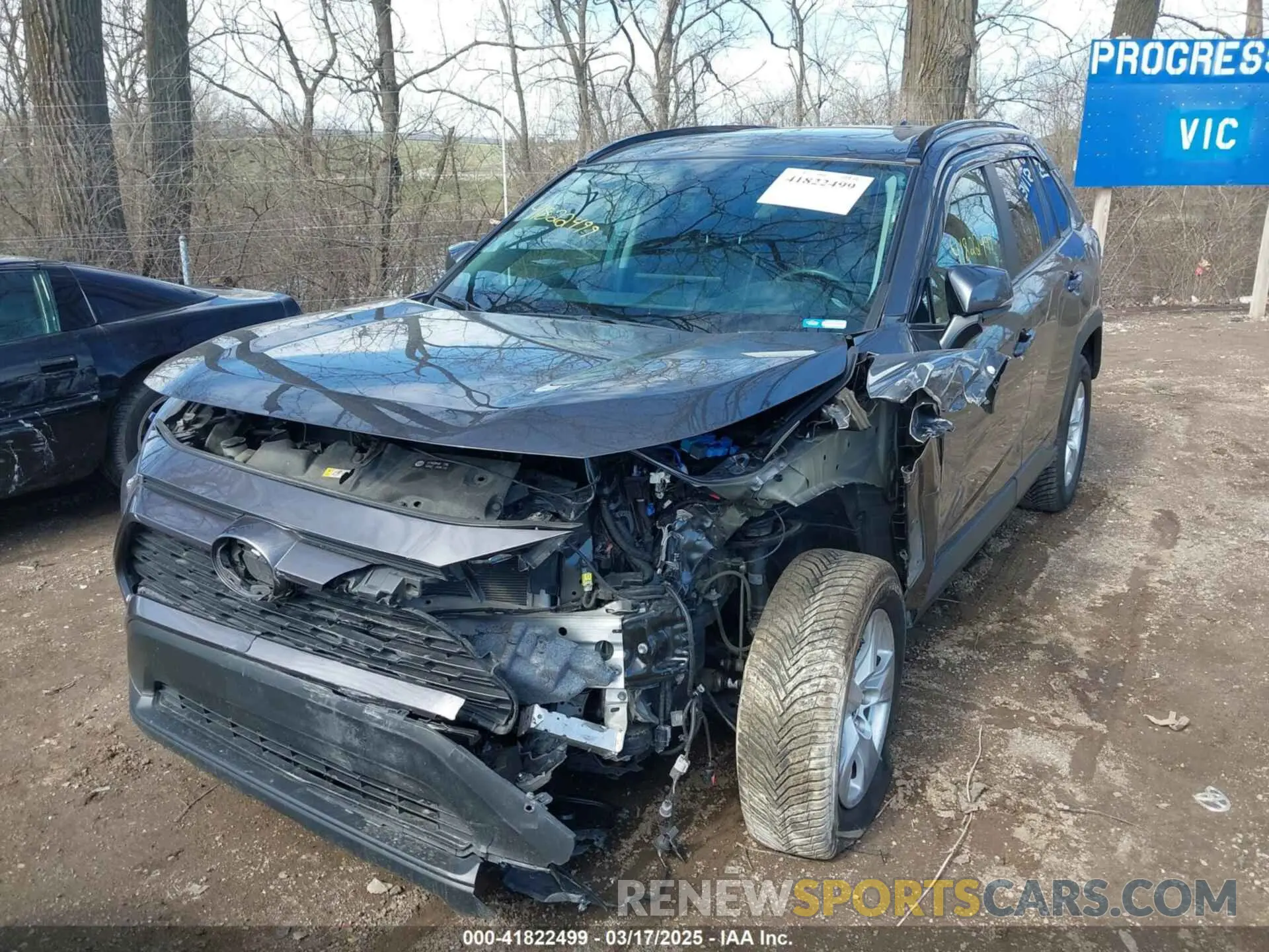 2 Photograph of a damaged car 2T3P1RFV1MC227980 TOYOTA RAV4 2021
