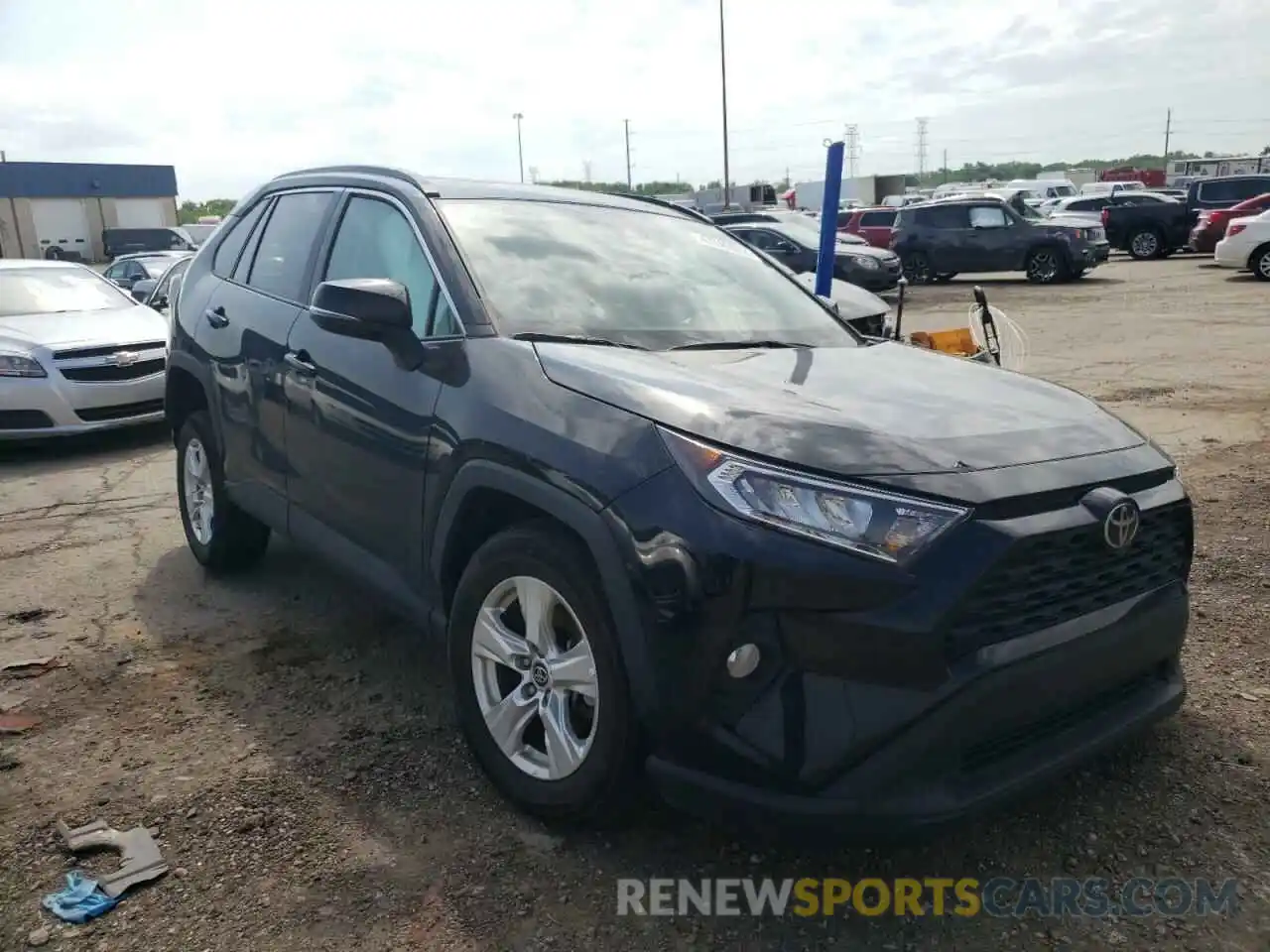 1 Photograph of a damaged car 2T3P1RFV1MC233391 TOYOTA RAV4 2021