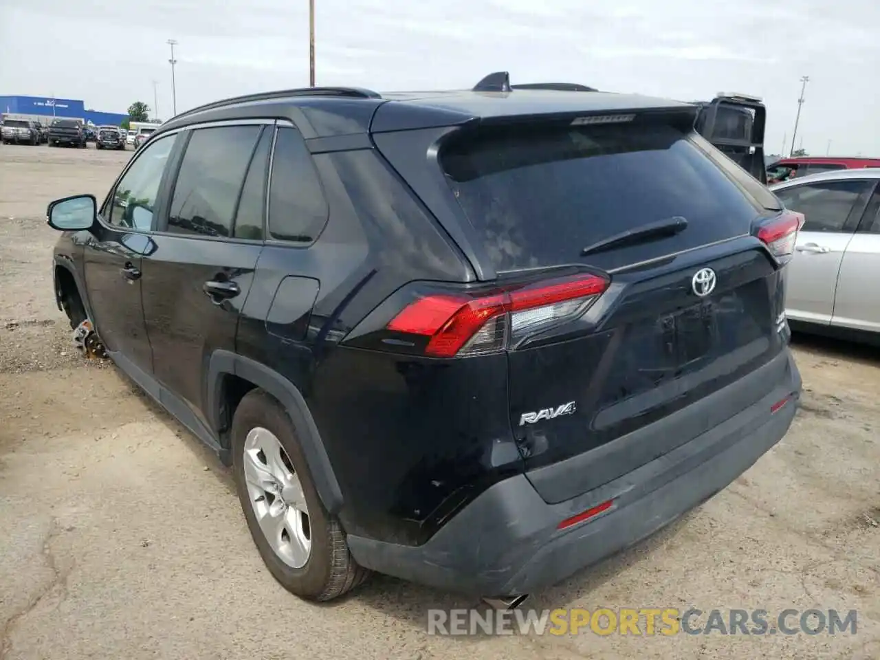 3 Photograph of a damaged car 2T3P1RFV1MC233391 TOYOTA RAV4 2021