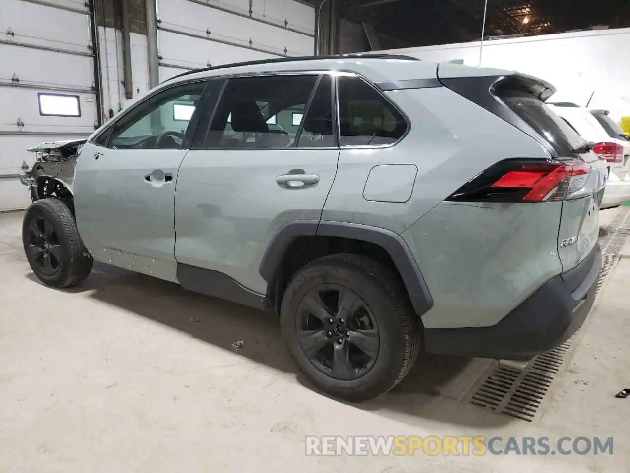 2 Photograph of a damaged car 2T3P1RFV1MW142264 TOYOTA RAV4 2021