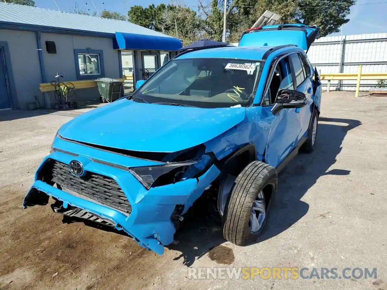 9 Photograph of a damaged car 2T3P1RFV1MW154270 TOYOTA RAV4 2021