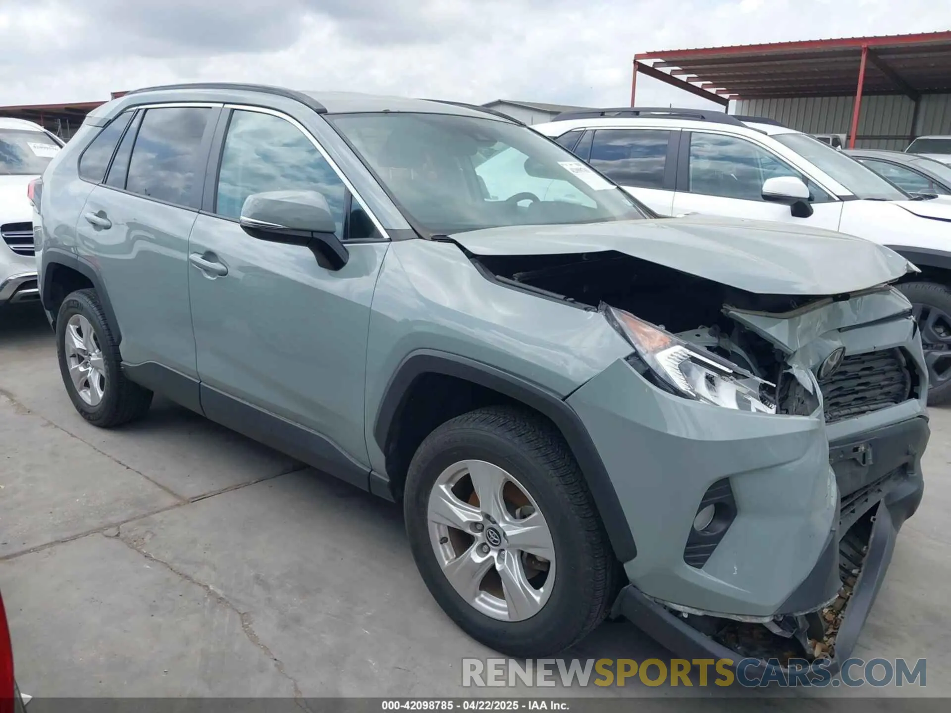 1 Photograph of a damaged car 2T3P1RFV1MW156908 TOYOTA RAV4 2021