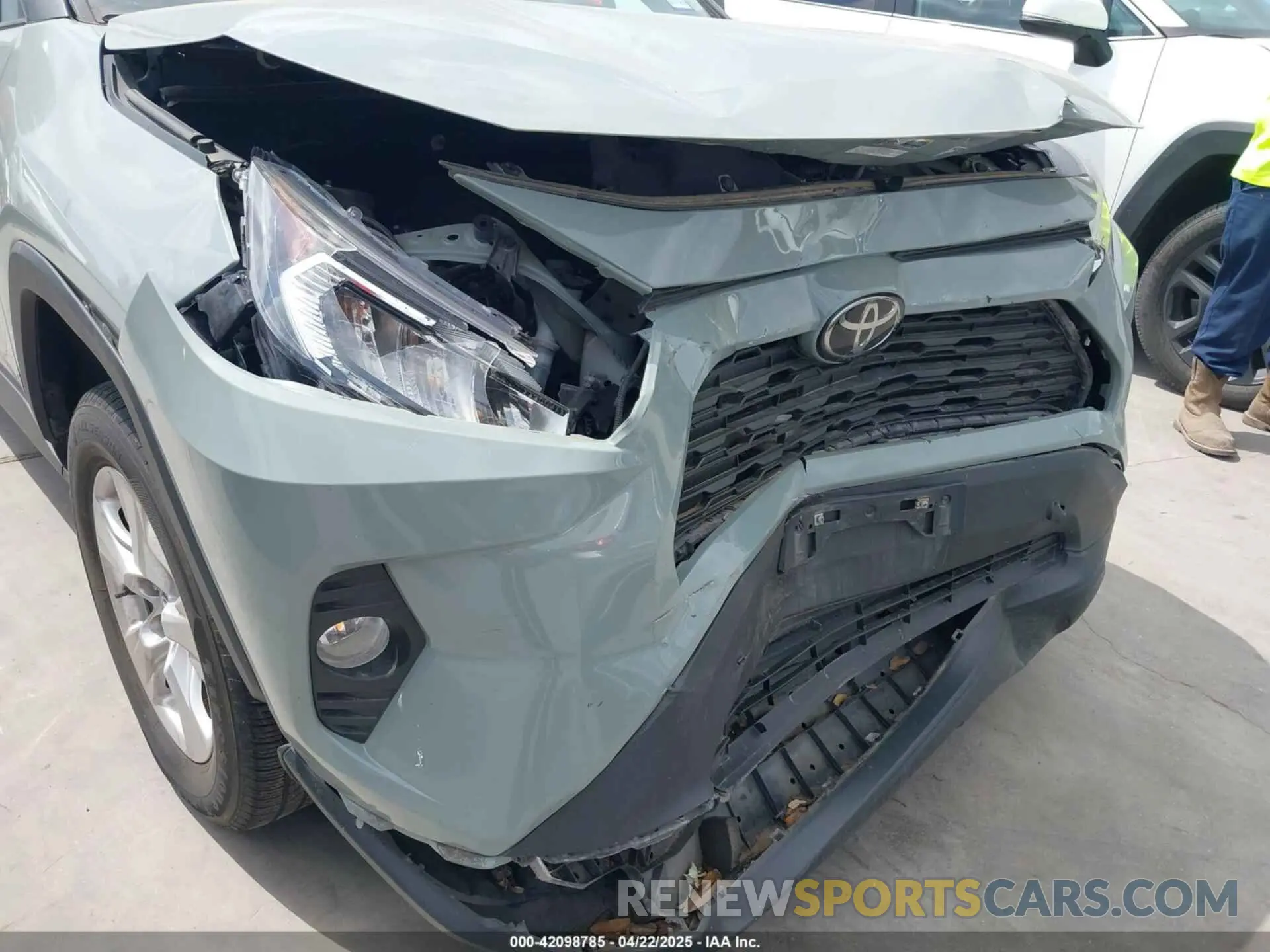 6 Photograph of a damaged car 2T3P1RFV1MW156908 TOYOTA RAV4 2021