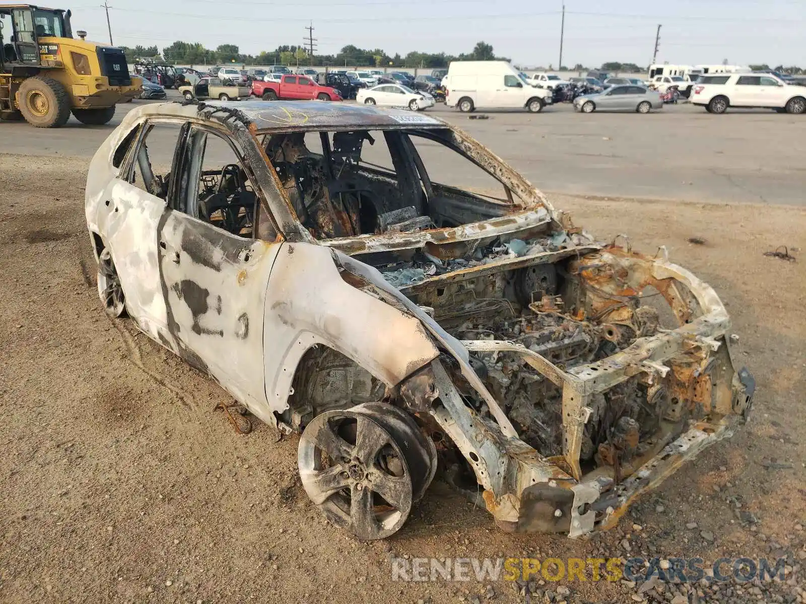 1 Photograph of a damaged car 2T3P1RFV1MW161929 TOYOTA RAV4 2021