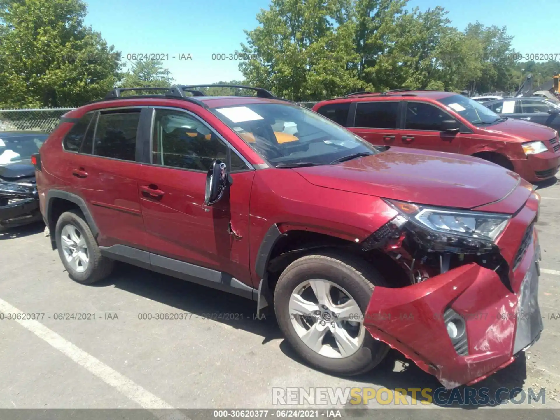 6 Photograph of a damaged car 2T3P1RFV1MW175992 TOYOTA RAV4 2021