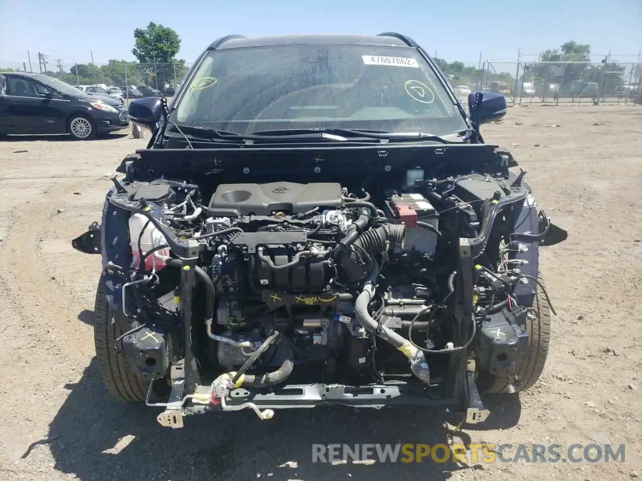 9 Photograph of a damaged car 2T3P1RFV1MW193621 TOYOTA RAV4 2021