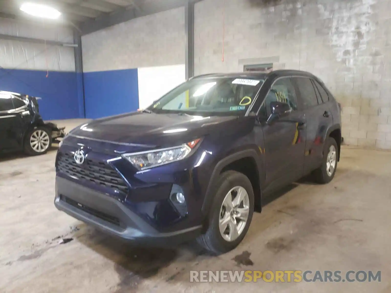 2 Photograph of a damaged car 2T3P1RFV1MW199001 TOYOTA RAV4 2021