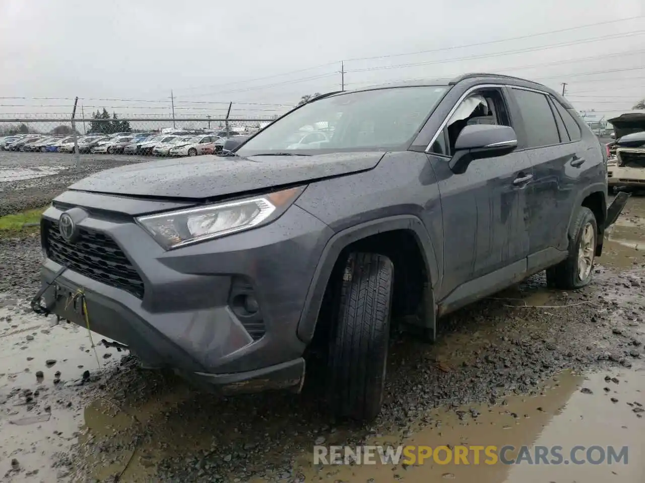 2 Photograph of a damaged car 2T3P1RFV1MW212104 TOYOTA RAV4 2021