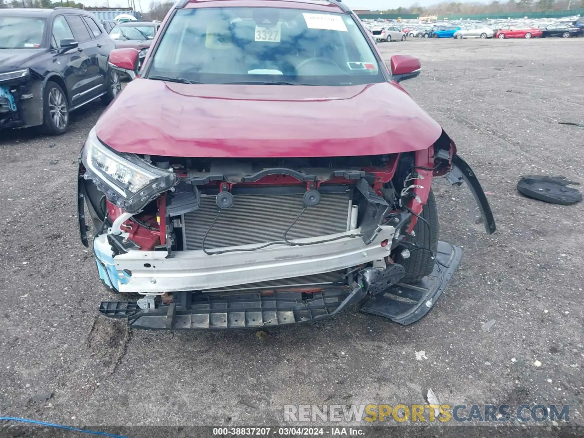 12 Photograph of a damaged car 2T3P1RFV1MW228917 TOYOTA RAV4 2021