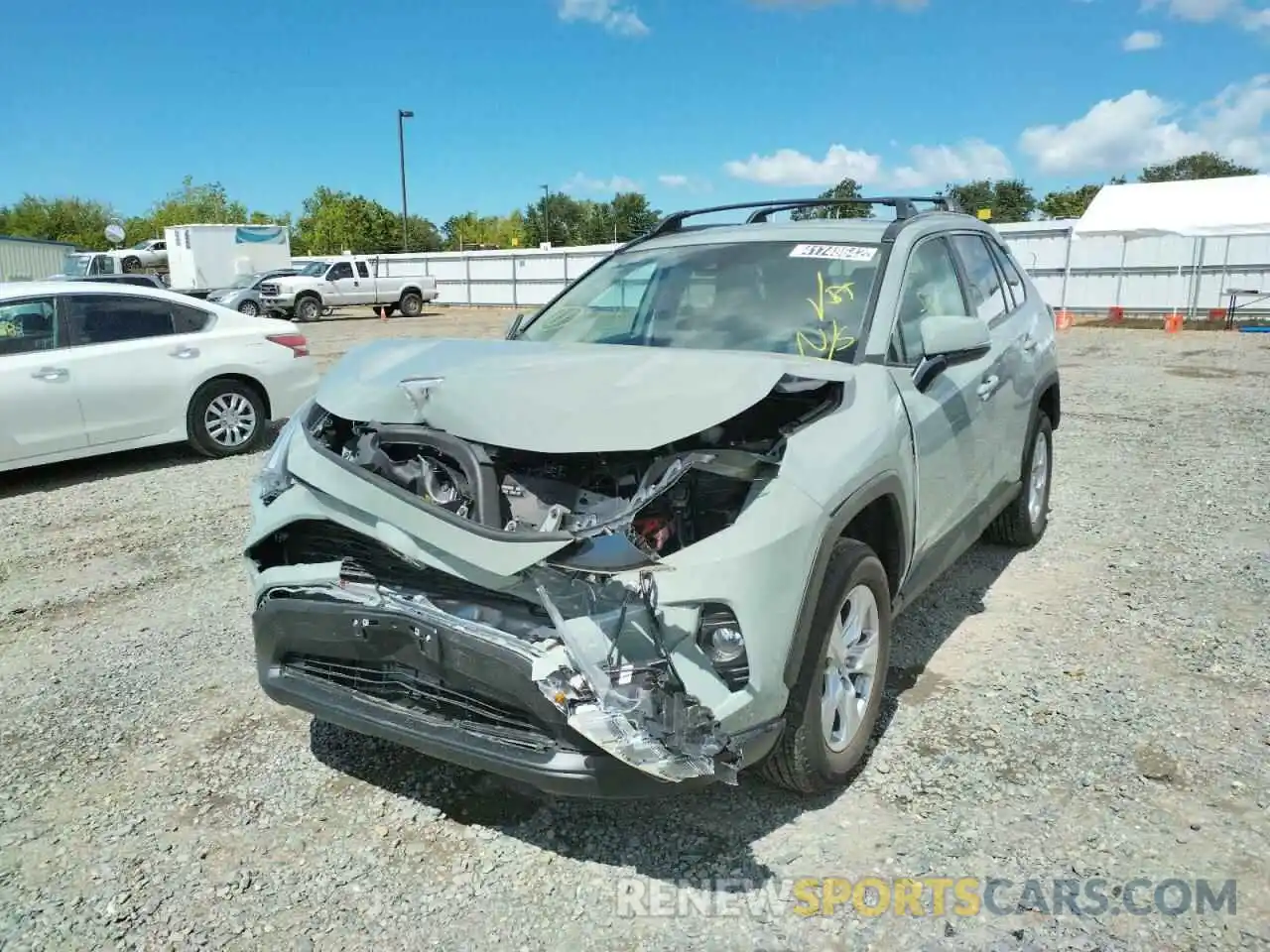 2 Photograph of a damaged car 2T3P1RFV1MW244213 TOYOTA RAV4 2021