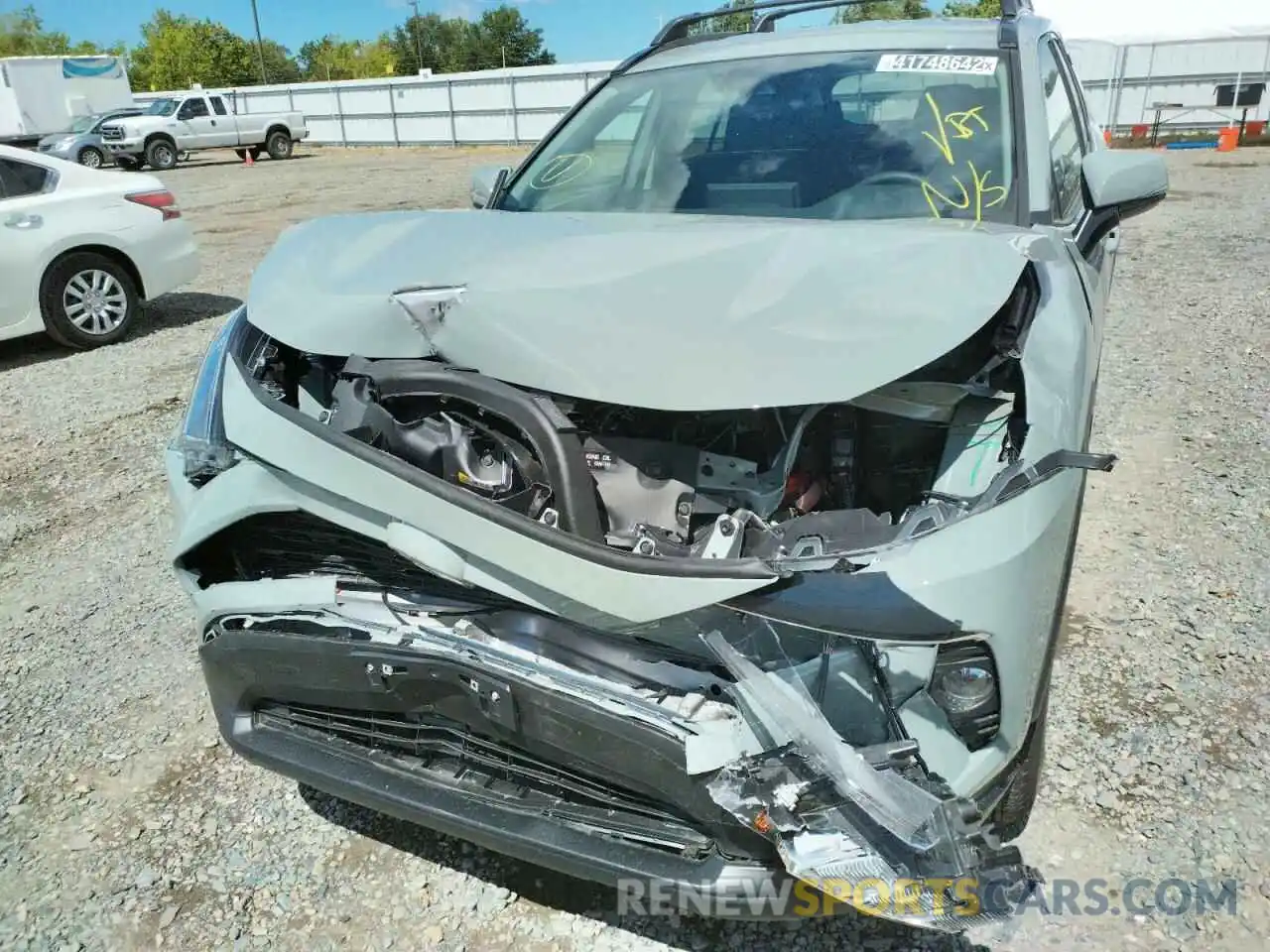 9 Photograph of a damaged car 2T3P1RFV1MW244213 TOYOTA RAV4 2021