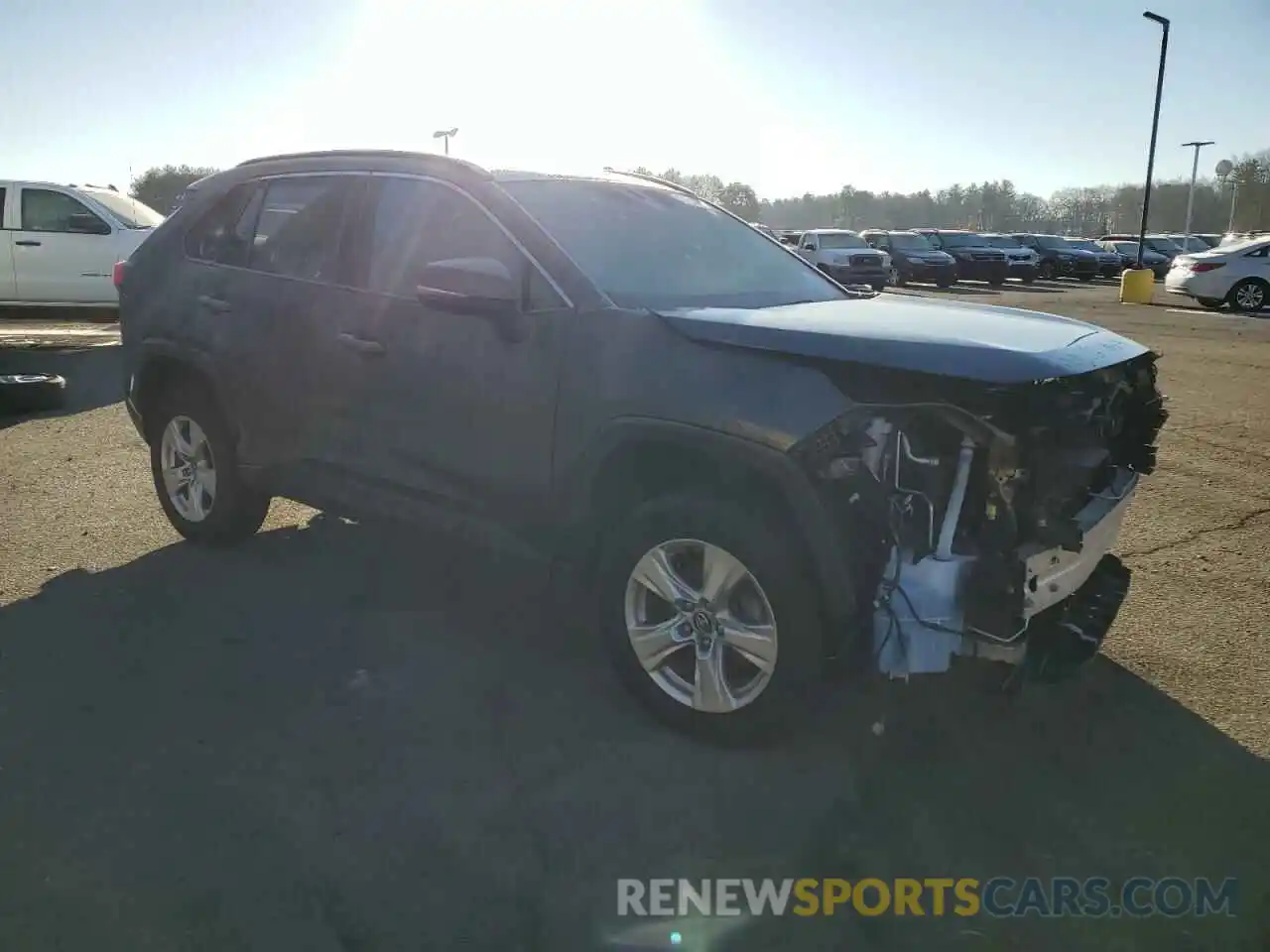 4 Photograph of a damaged car 2T3P1RFV2MC141030 TOYOTA RAV4 2021