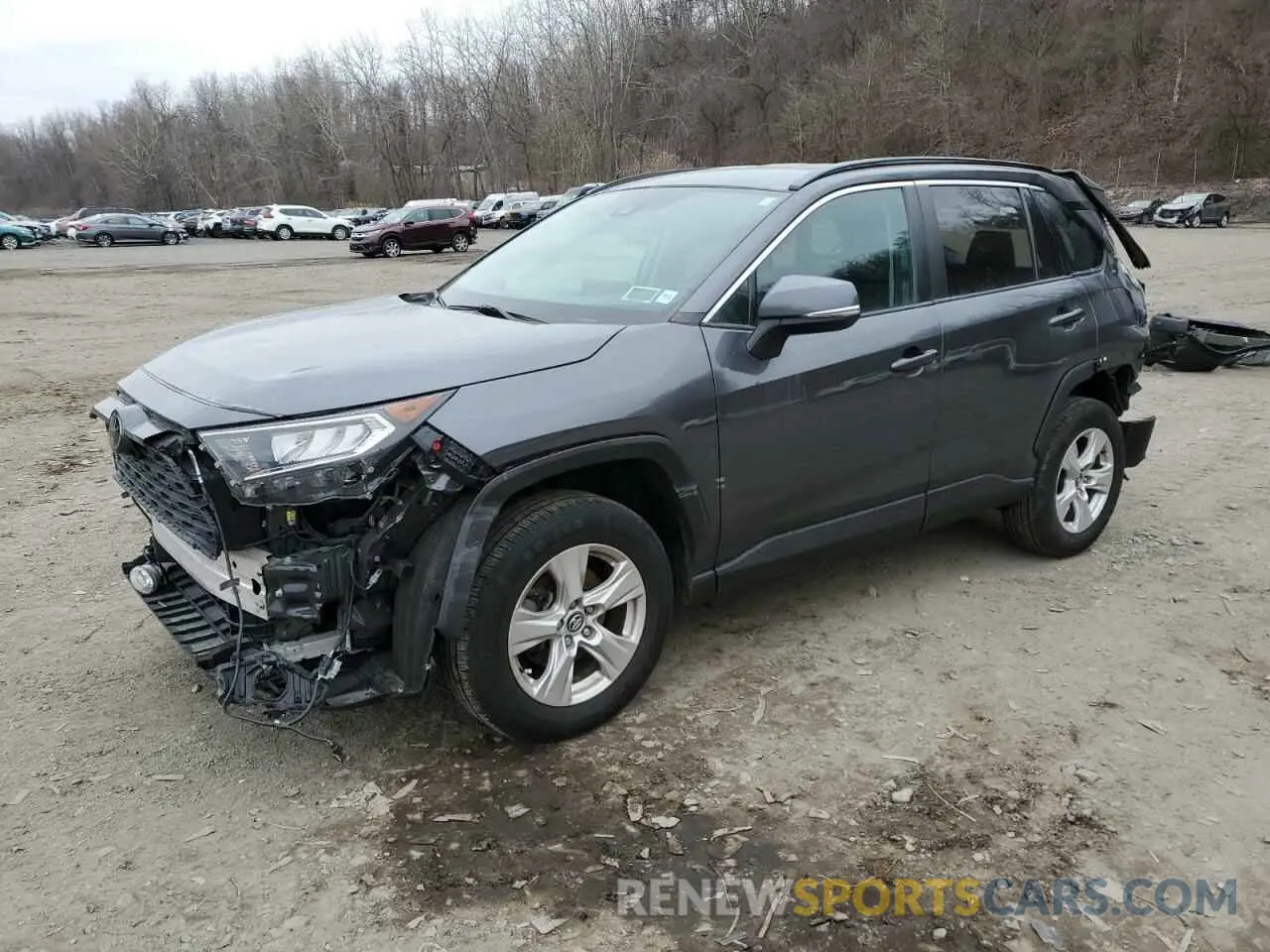 1 Photograph of a damaged car 2T3P1RFV2MC161259 TOYOTA RAV4 2021
