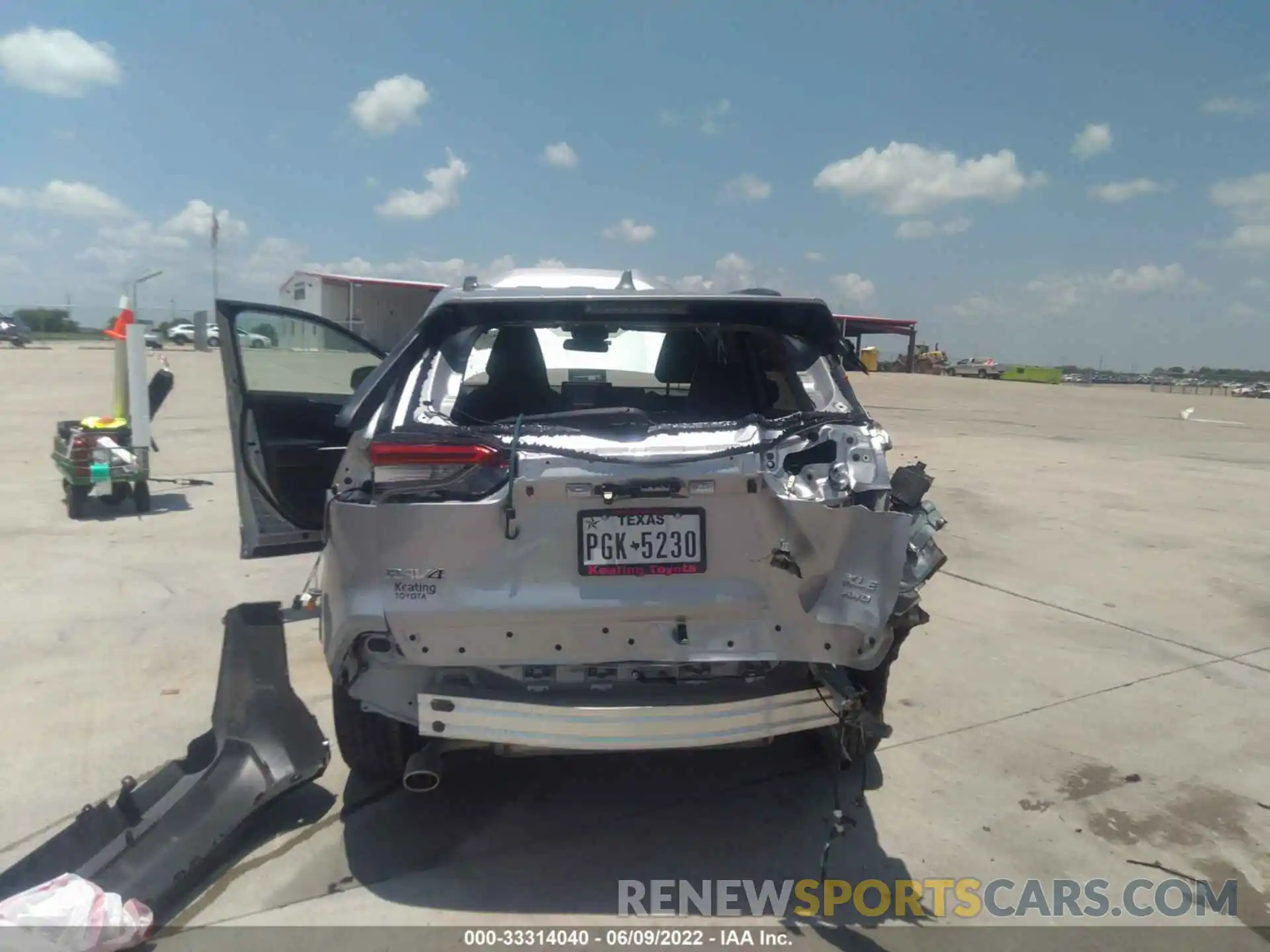 6 Photograph of a damaged car 2T3P1RFV2MC178966 TOYOTA RAV4 2021