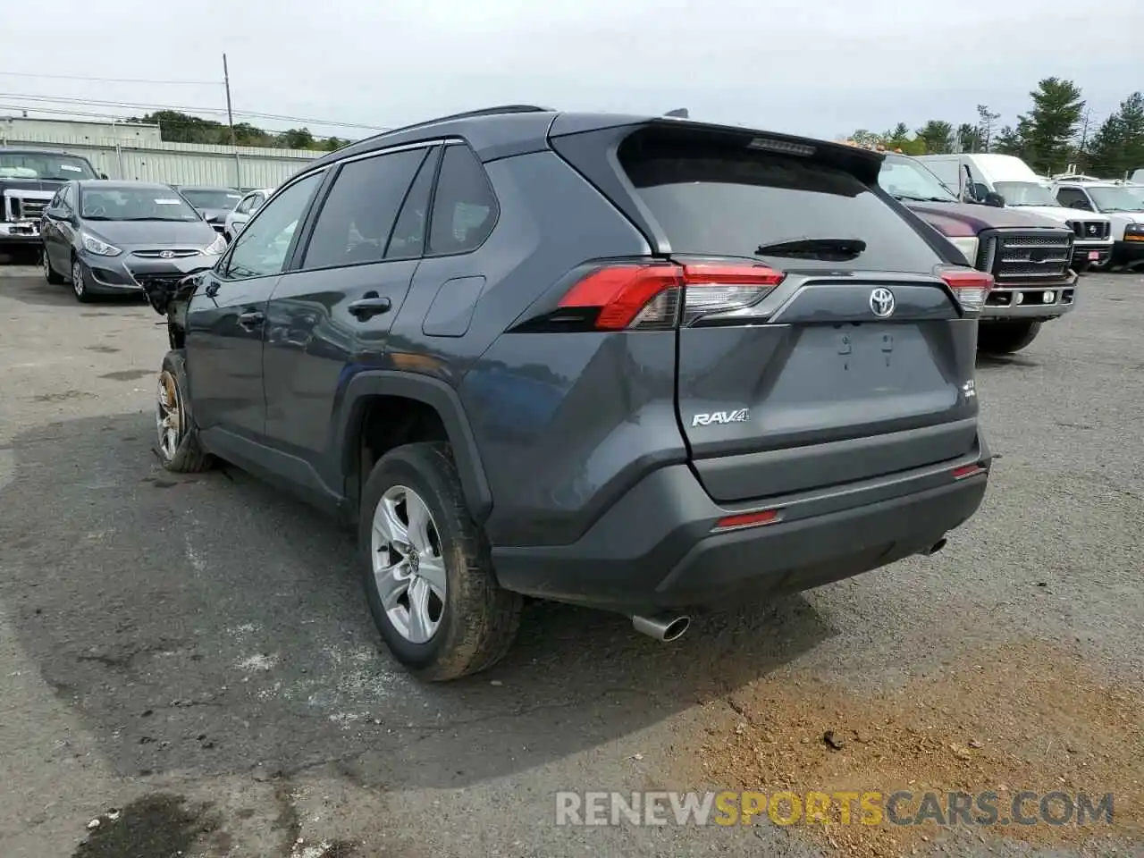 3 Photograph of a damaged car 2T3P1RFV2MC186369 TOYOTA RAV4 2021