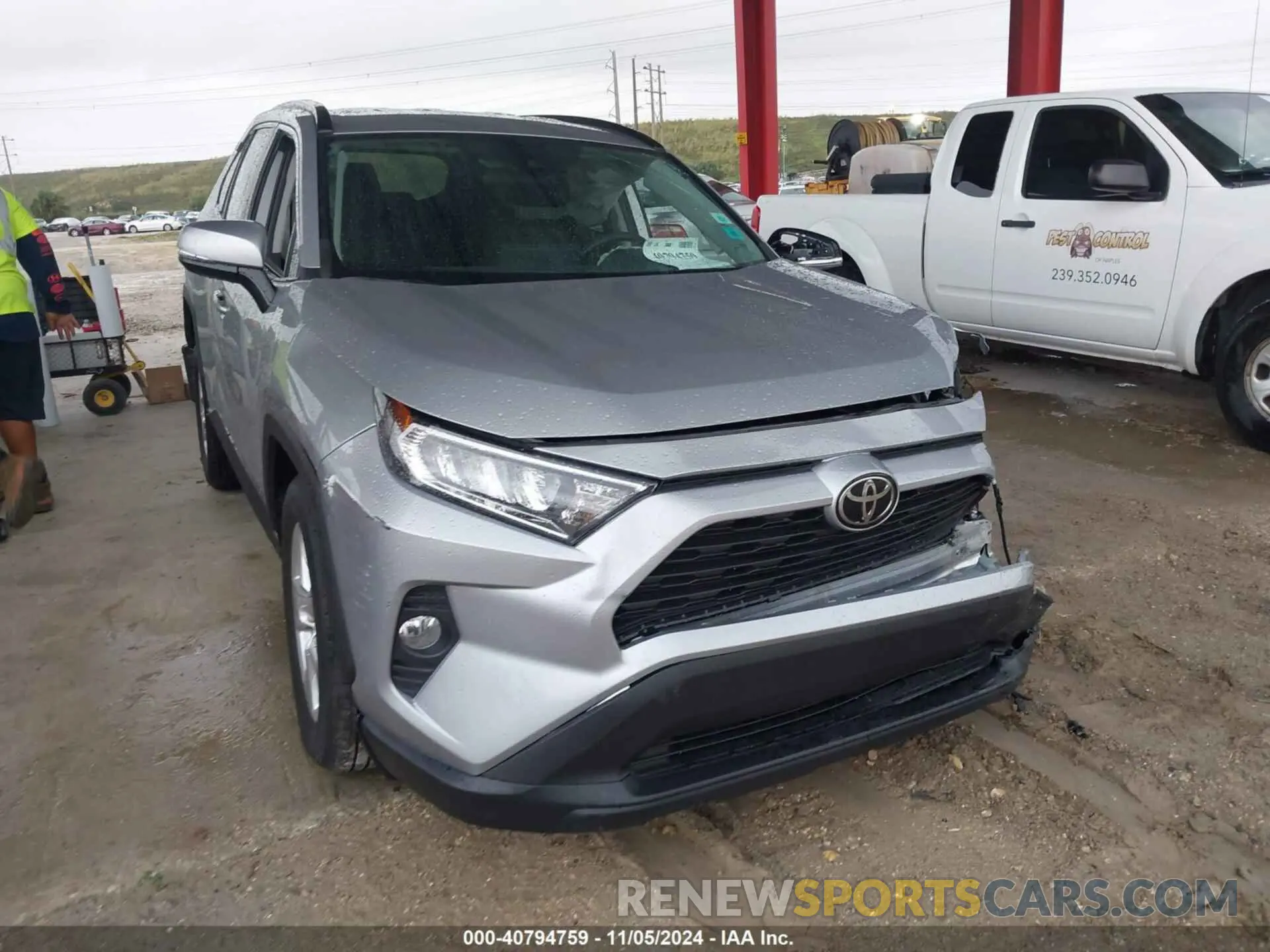 1 Photograph of a damaged car 2T3P1RFV2MC192267 TOYOTA RAV4 2021