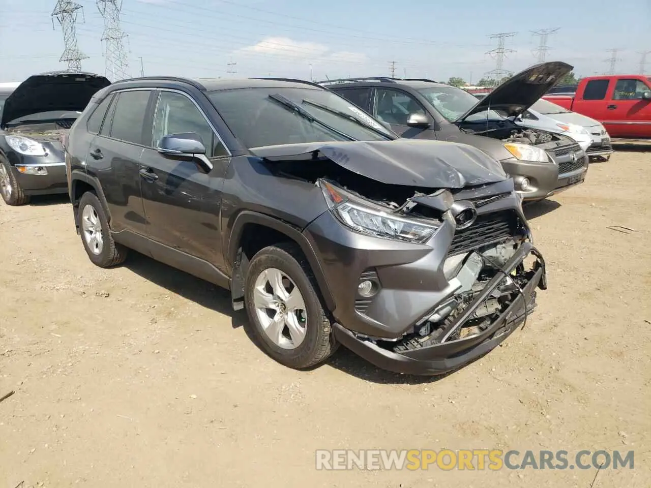 4 Photograph of a damaged car 2T3P1RFV2MC235859 TOYOTA RAV4 2021
