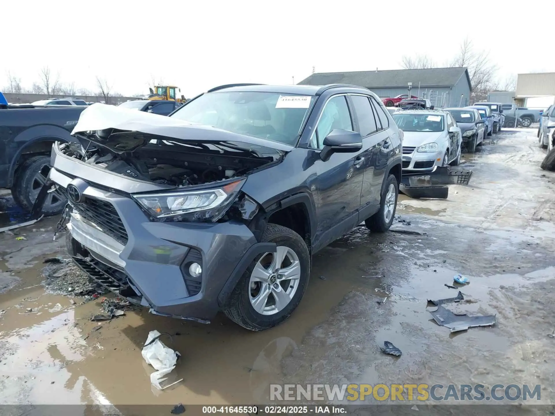 2 Photograph of a damaged car 2T3P1RFV2MC246635 TOYOTA RAV4 2021