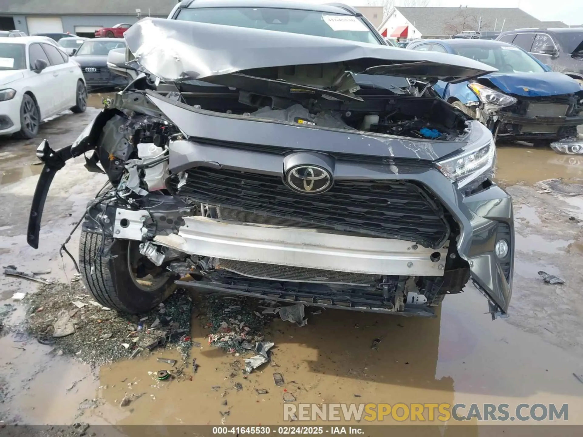 6 Photograph of a damaged car 2T3P1RFV2MC246635 TOYOTA RAV4 2021