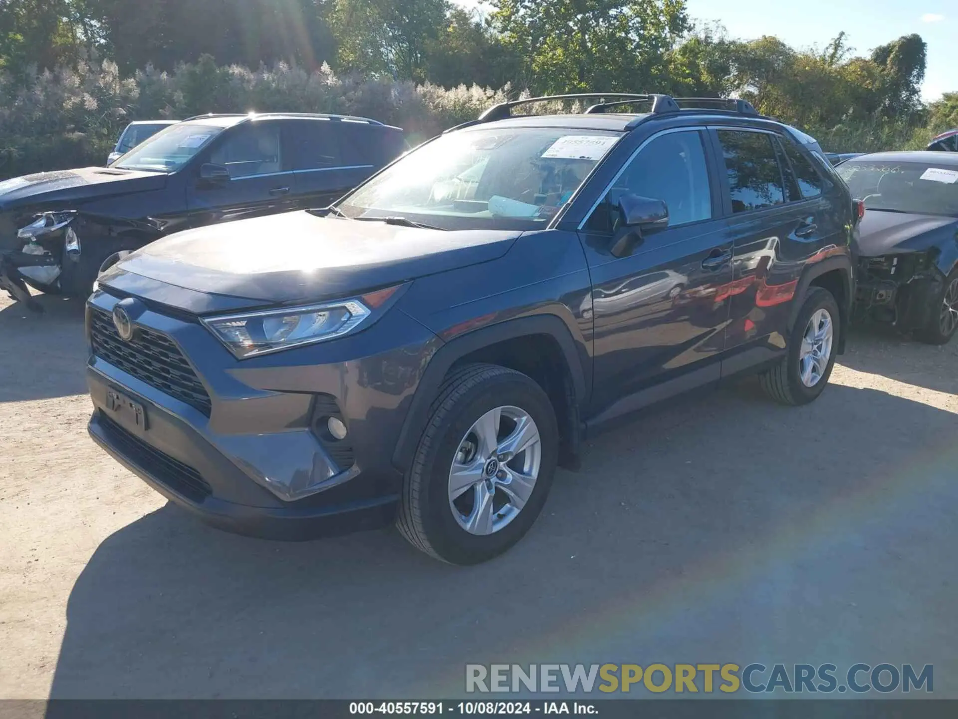 2 Photograph of a damaged car 2T3P1RFV2MW141236 TOYOTA RAV4 2021