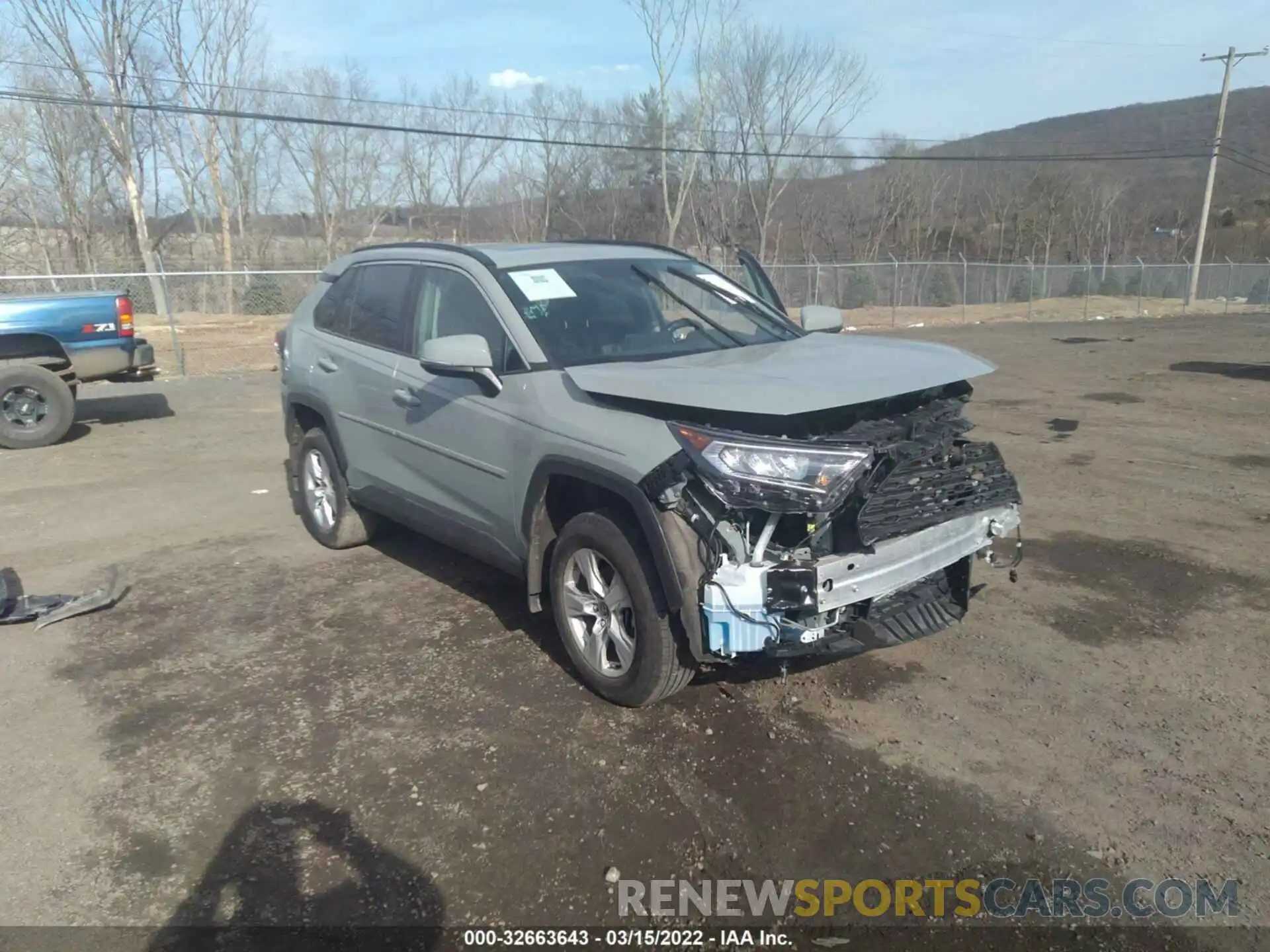 1 Photograph of a damaged car 2T3P1RFV2MW150972 TOYOTA RAV4 2021