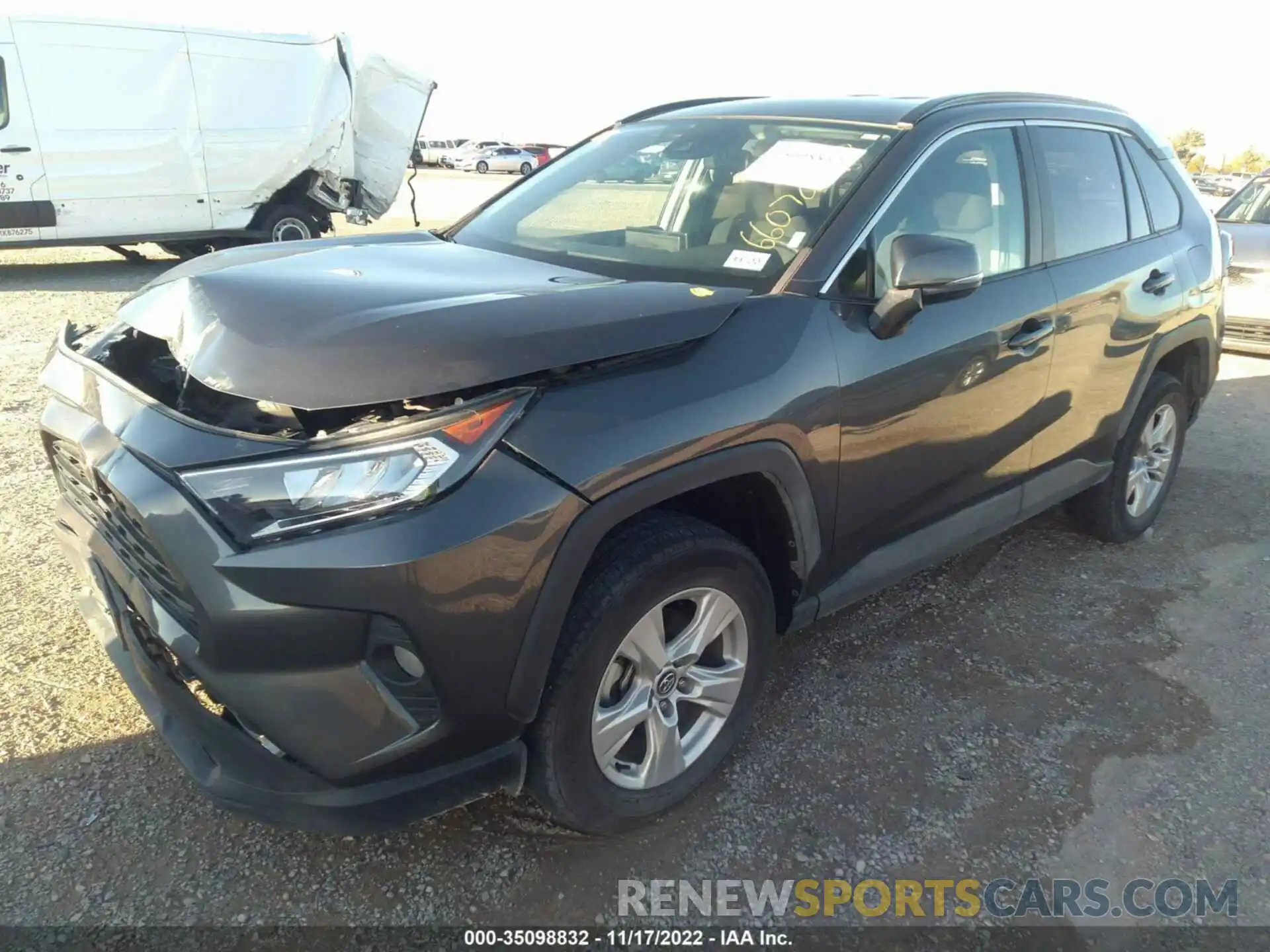 2 Photograph of a damaged car 2T3P1RFV2MW162295 TOYOTA RAV4 2021