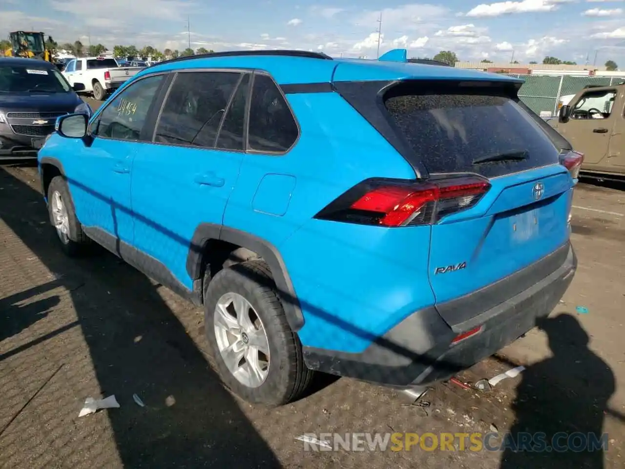 3 Photograph of a damaged car 2T3P1RFV2MW162930 TOYOTA RAV4 2021