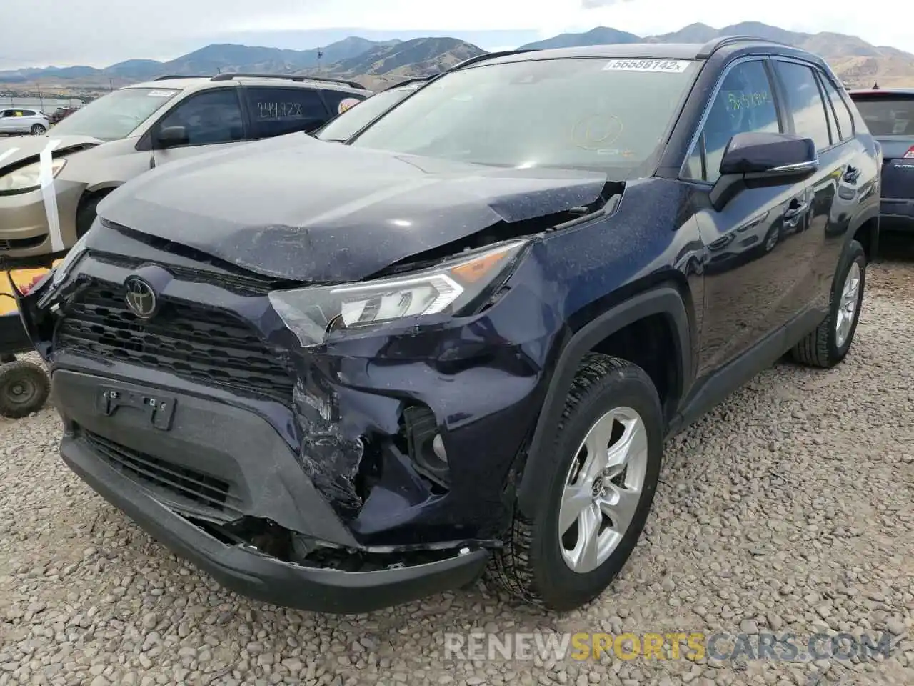 2 Photograph of a damaged car 2T3P1RFV2MW185284 TOYOTA RAV4 2021