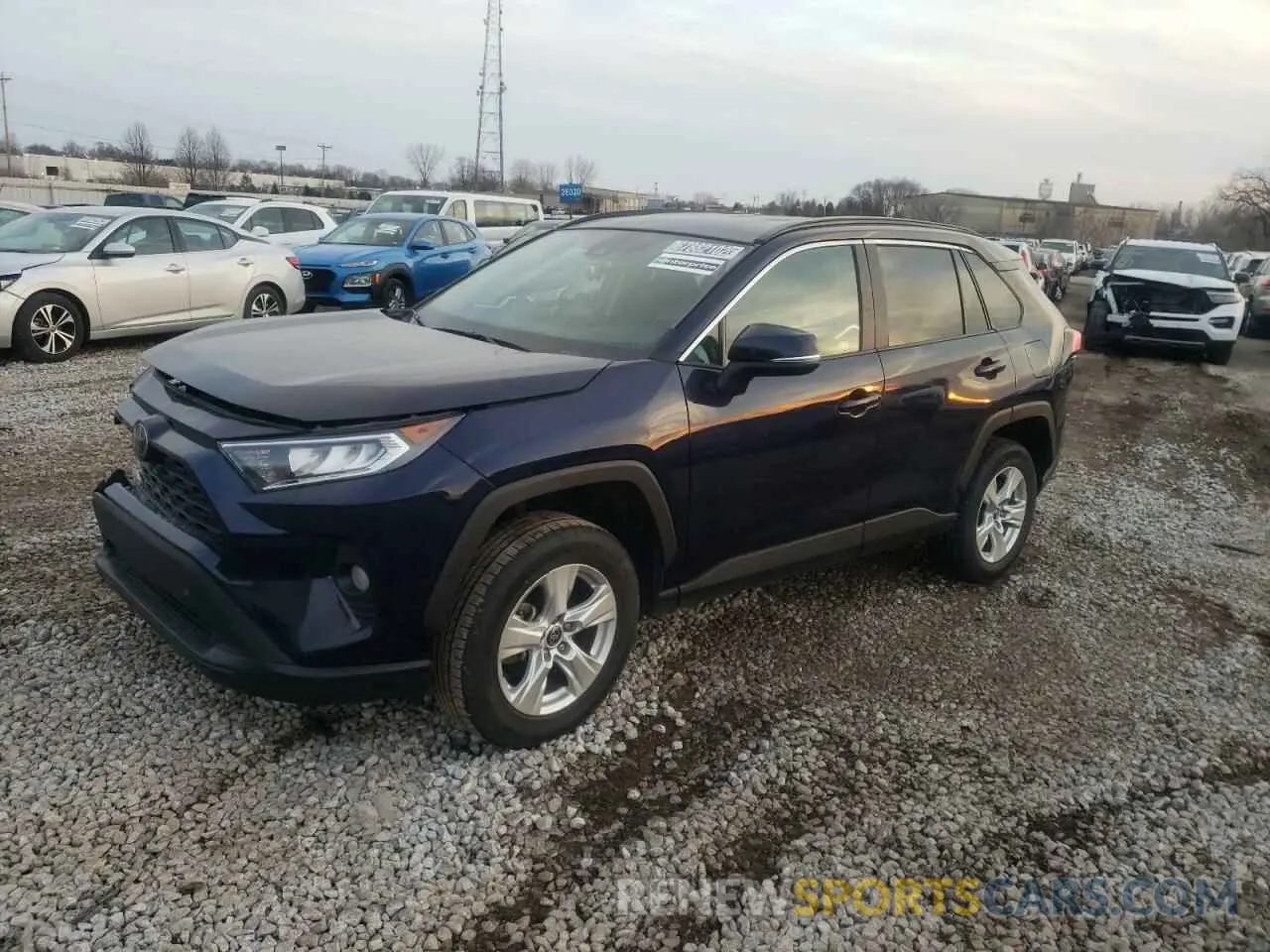 1 Photograph of a damaged car 2T3P1RFV2MW194941 TOYOTA RAV4 2021