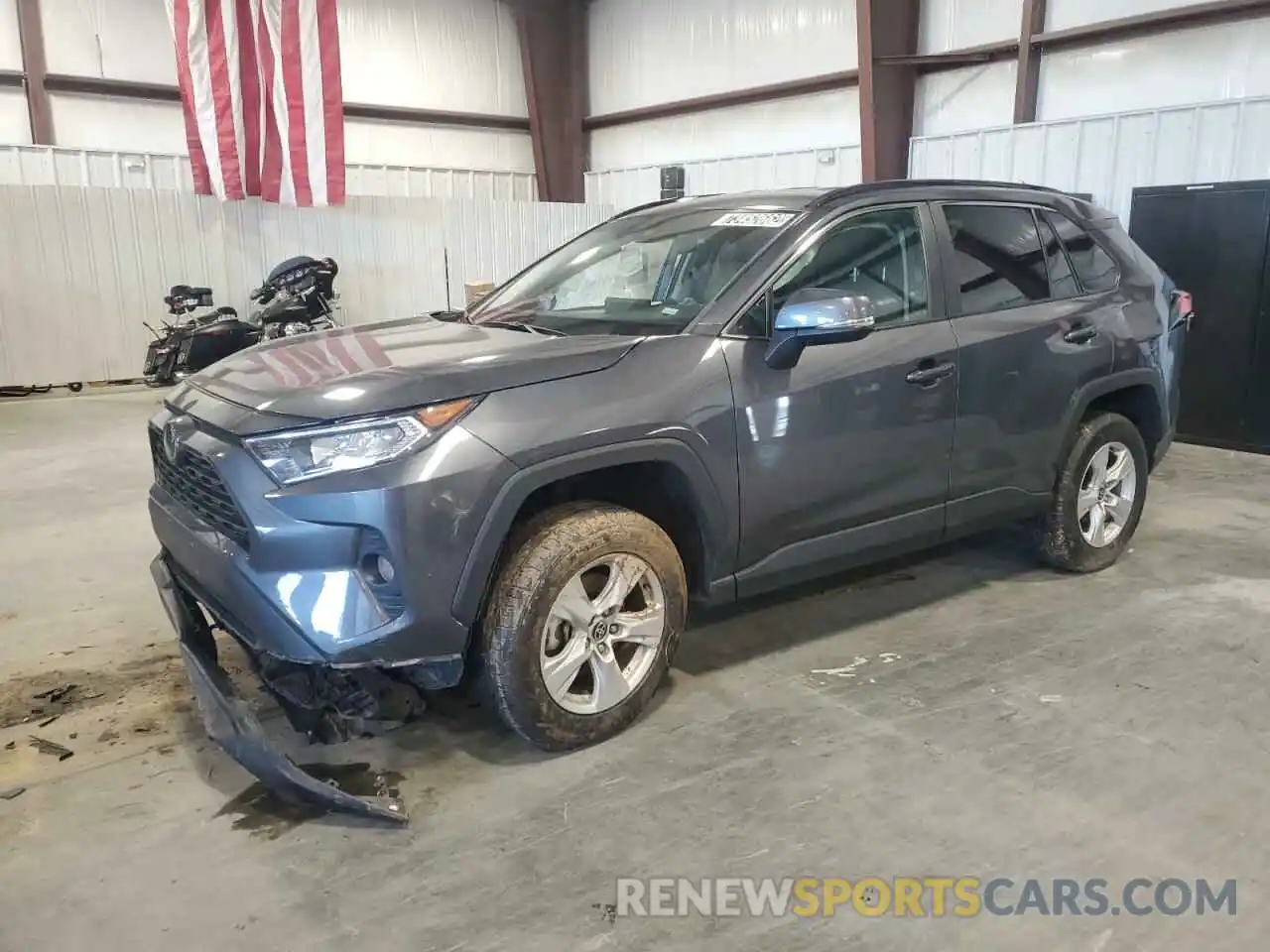 1 Photograph of a damaged car 2T3P1RFV2MW202312 TOYOTA RAV4 2021