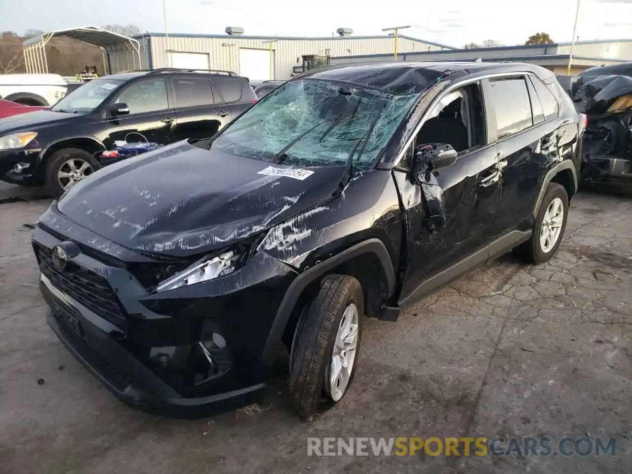 2 Photograph of a damaged car 2T3P1RFV2MW204027 TOYOTA RAV4 2021