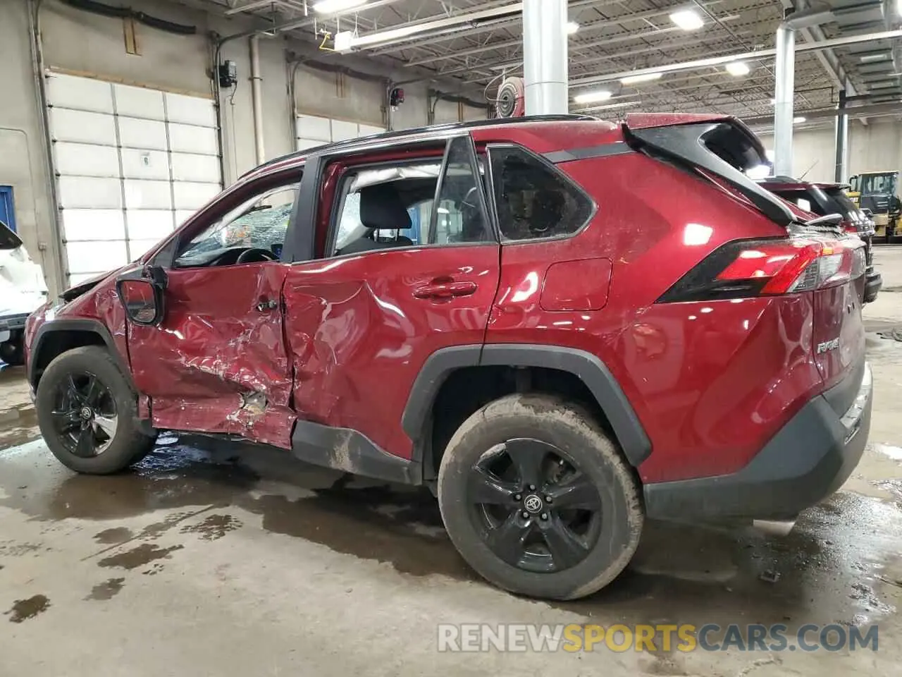 2 Photograph of a damaged car 2T3P1RFV2MW205016 TOYOTA RAV4 2021